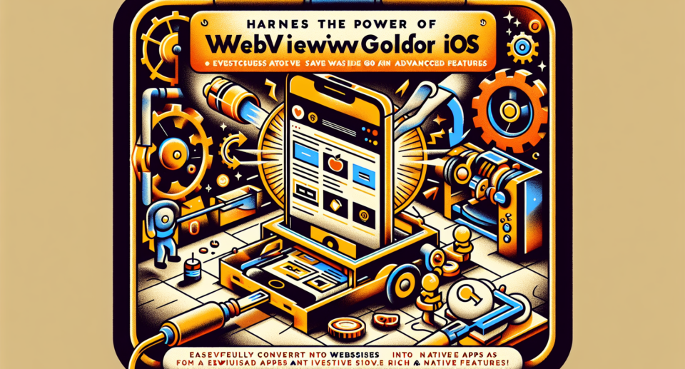 Harness the Power of WebViewGold for iOS: Effortlessly Convert Websites to Native Apps with Advanced Features