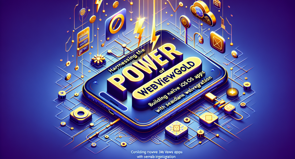 Harnessing the Power of WebViewGold: Building Native iOS Apps with Seamless Web Integration