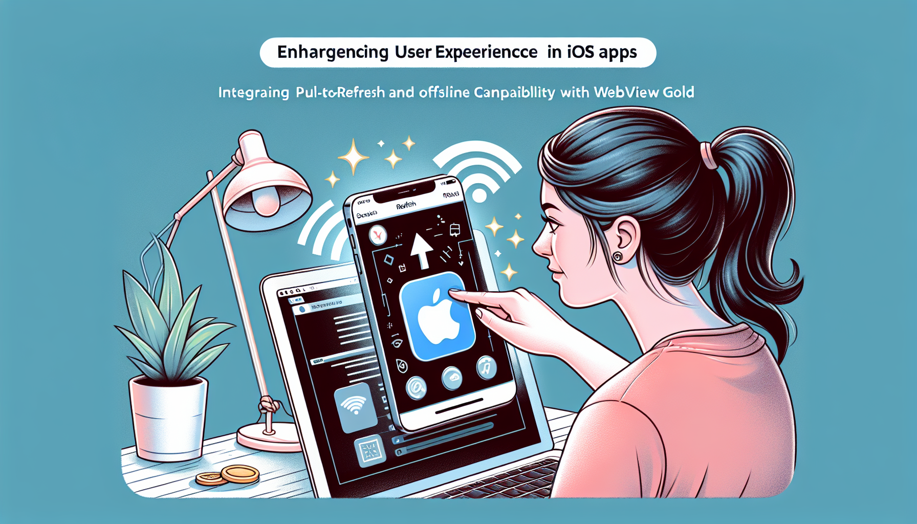 Enhancing User Experience in iOS Apps: Integrating Pull-to-Refresh and Offline Capability with WebViewGold