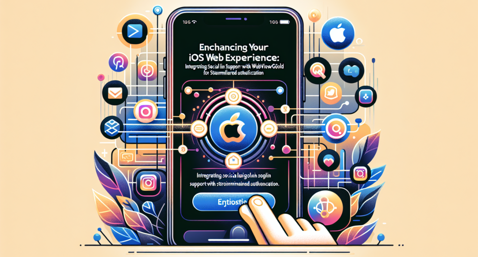 Enhancing Your iOS Web Experience: Integrating Social Login Support with WebViewGold for Streamlined Authentication