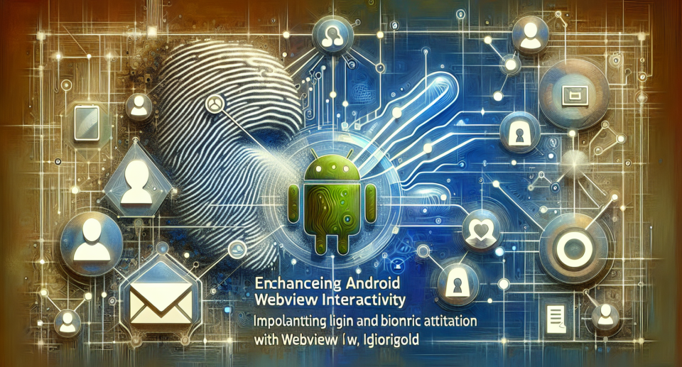 Enhancing Android WebView Interactivity: Implementing Social Login and Biometric Authentication with WebViewGold