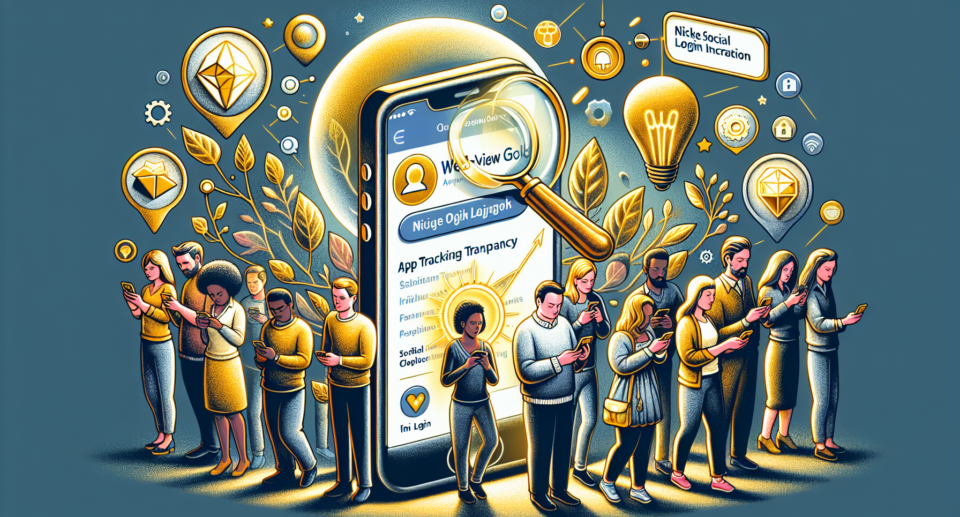 Enhancing iOS User Engagement with WebViewGold: Leveraging App Tracking Transparency for Niche Social Login Integration