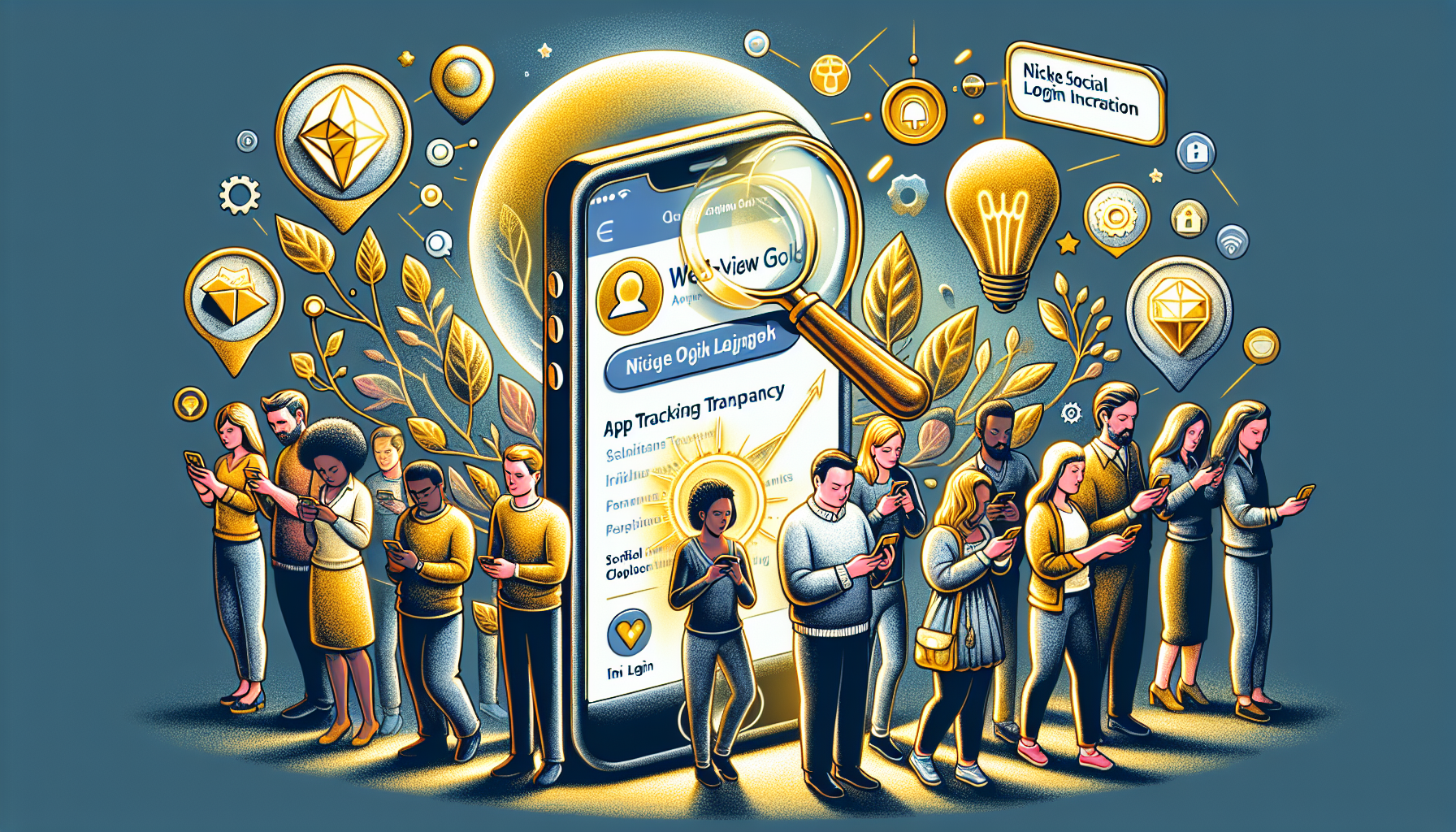 Enhancing iOS User Engagement with WebViewGold: Leveraging App Tracking Transparency for Niche Social Login Integration