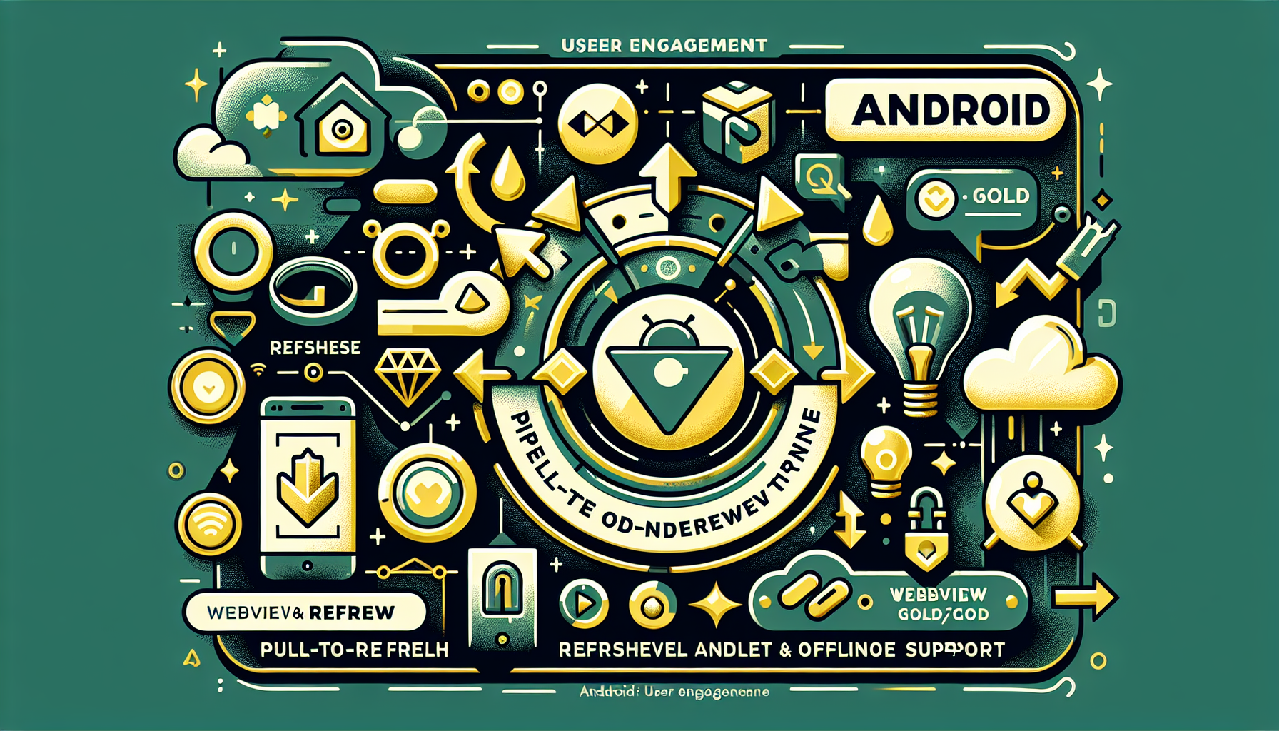 Enhancing Android User Engagement with Pull-to-Refresh and Offline Support in WebViewGold-Powered Apps