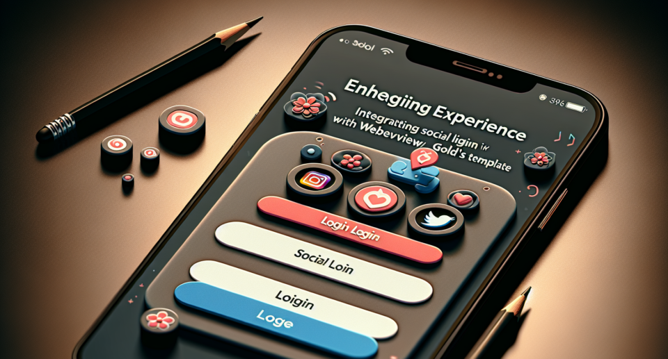 Enhancing User Experience in iOS Apps: Integrating Social Login with WebViewGold’s Template