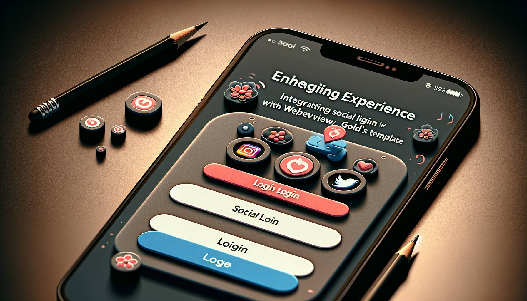 Enhancing User Experience in iOS Apps: Integrating Social Login with WebViewGold’s Template