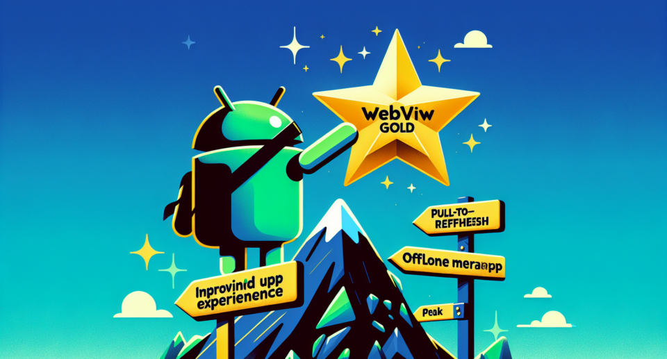 Enhancing Android User Experience with WebViewGold: Integrating Pull-To-Refresh and Offline Functionality for Peak App Performance