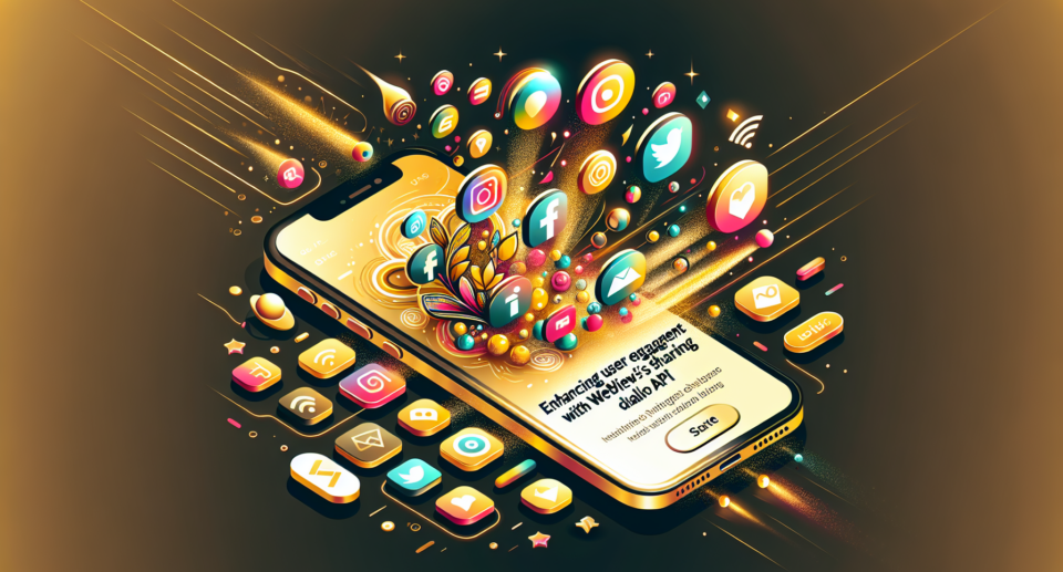 Enhancing iOS User Engagement with WebViewGold’s Native Sharing Dialog API
