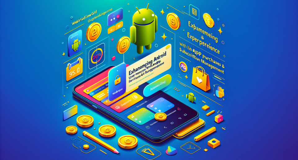 Enhancing Android User Experience with WebViewGold’s In-App Purchases & Subscription Management