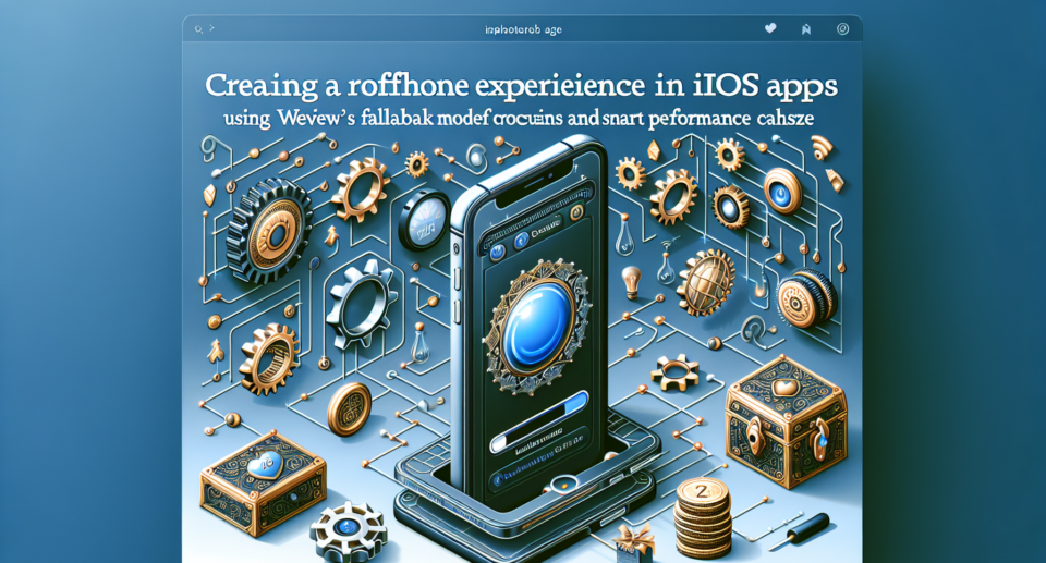 Creating a Robust Offline Experience in iOS Apps Using WebViewGold’s Fallback Mode and Smart Performance Cache