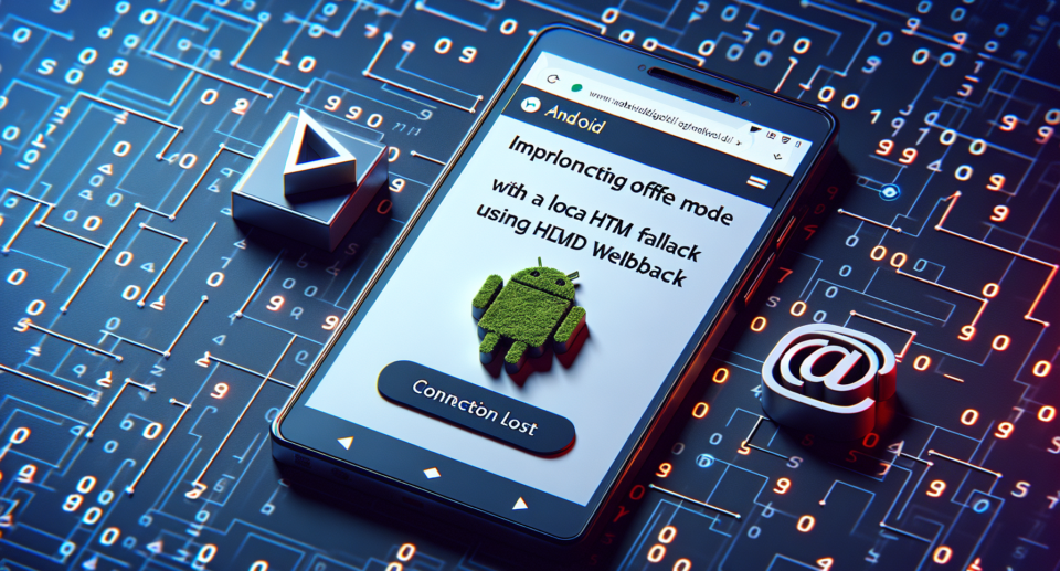 Implementing Offline Mode with a Local HTML Fallback in Android WebView Apps Using WebViewGold