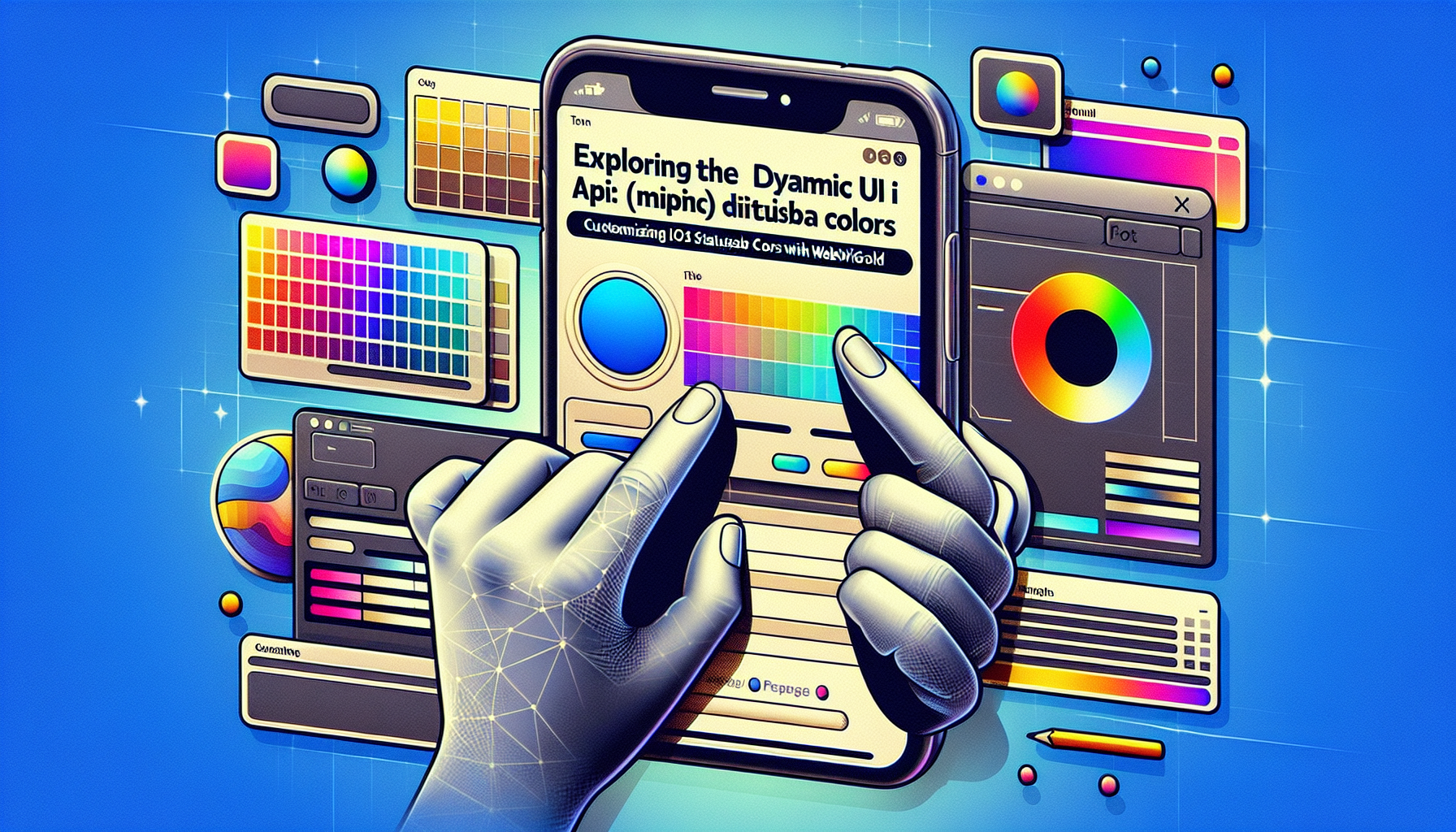 Exploring the Dynamic UI API: Customizing iOS StatusBar Colors with WebViewGold