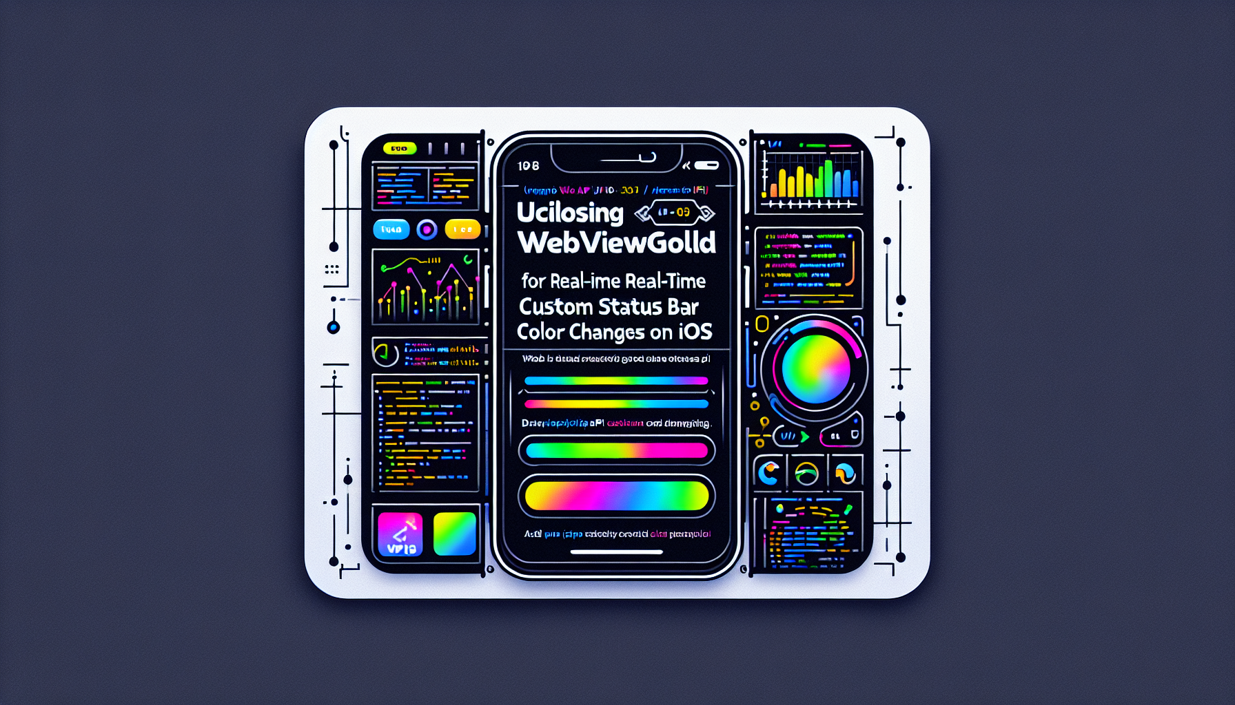 Utilizing WebViewGold’s Dynamic UI API for Real-Time Custom Status Bar Color Changes on iOS