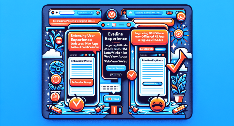Enhancing User Experience: Leveraging Offline Mode with Local HTML Fallback in iOS WebView Apps Using WebViewGold
