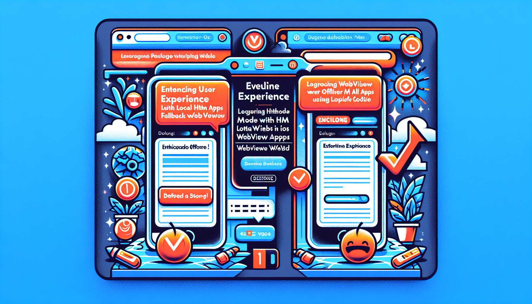 Enhancing User Experience: Leveraging Offline Mode with Local HTML Fallback in iOS WebView Apps Using WebViewGold