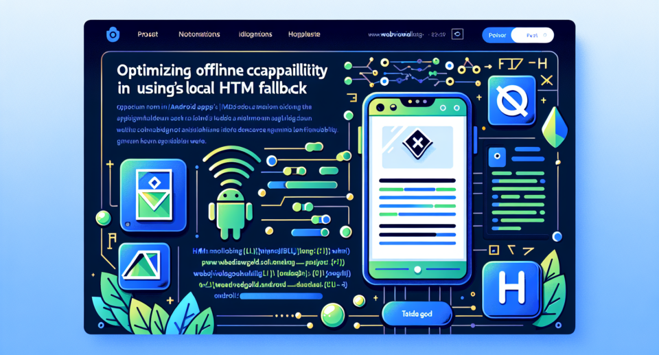 Optimizing Offline Capability in Android Apps Using WebViewGold’s Local HTML Fallback