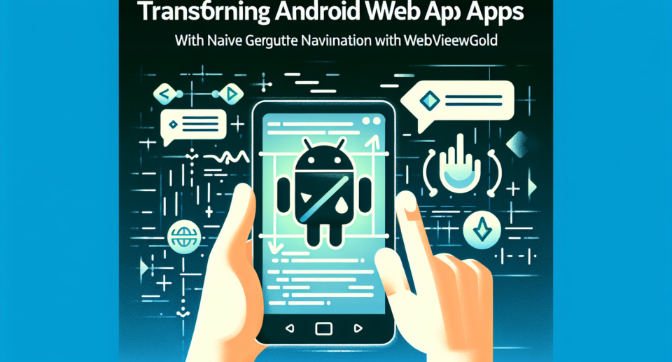Transforming Android Web Apps with Native Gesture Navigation: A Deep Dive with WebViewGold