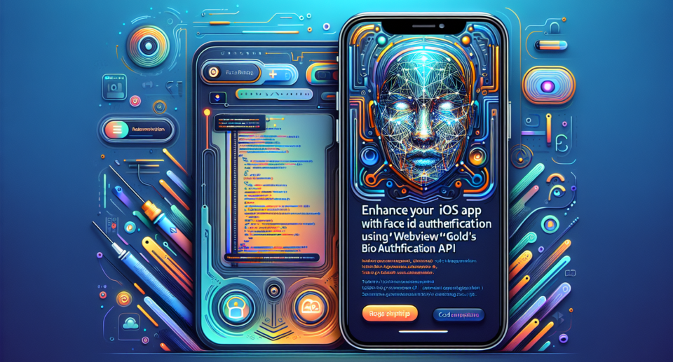 Enhance Your iOS App with Face ID Authentication Using WebViewGold’s Bio Authentication API