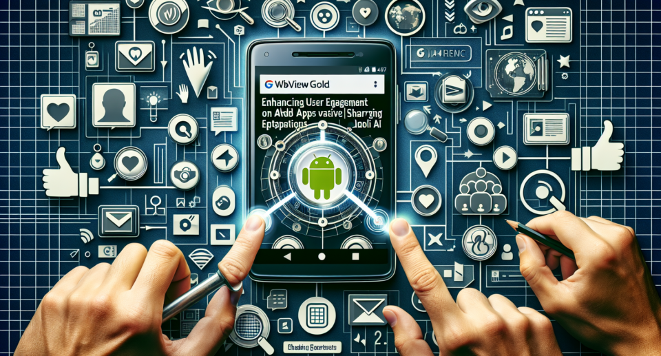 Enhancing User Engagement on Android Web Apps Using WebViewGold’s Native Sharing Dialog API
