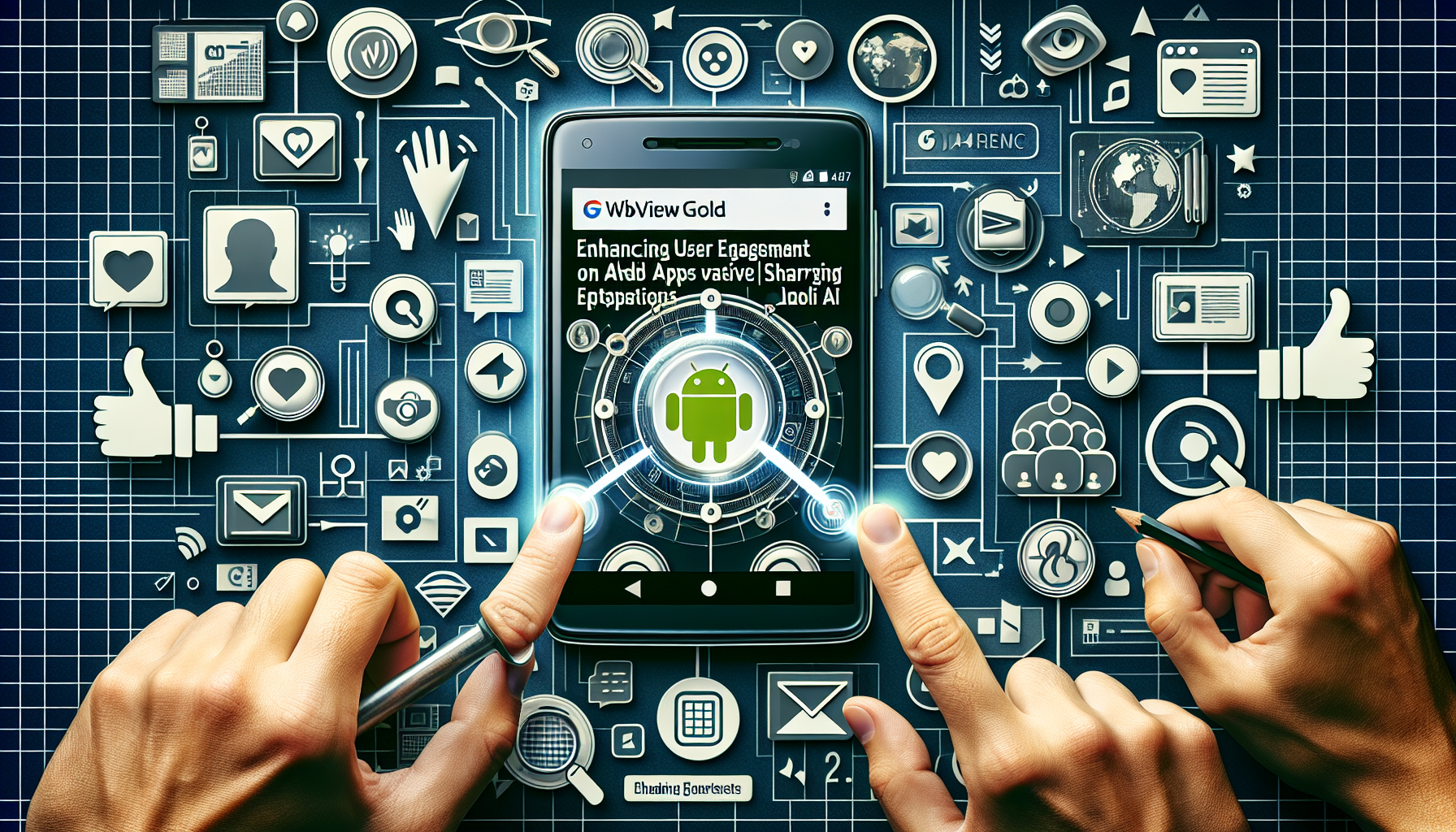 Enhancing User Engagement on Android Web Apps Using WebViewGold’s Native Sharing Dialog API