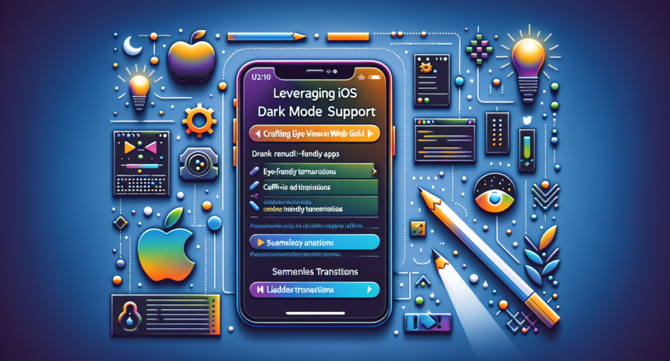 Leveraging iOS Dark Mode Support in WebViewGold: Crafting Eye-Friendly Apps with Seamless Transitions