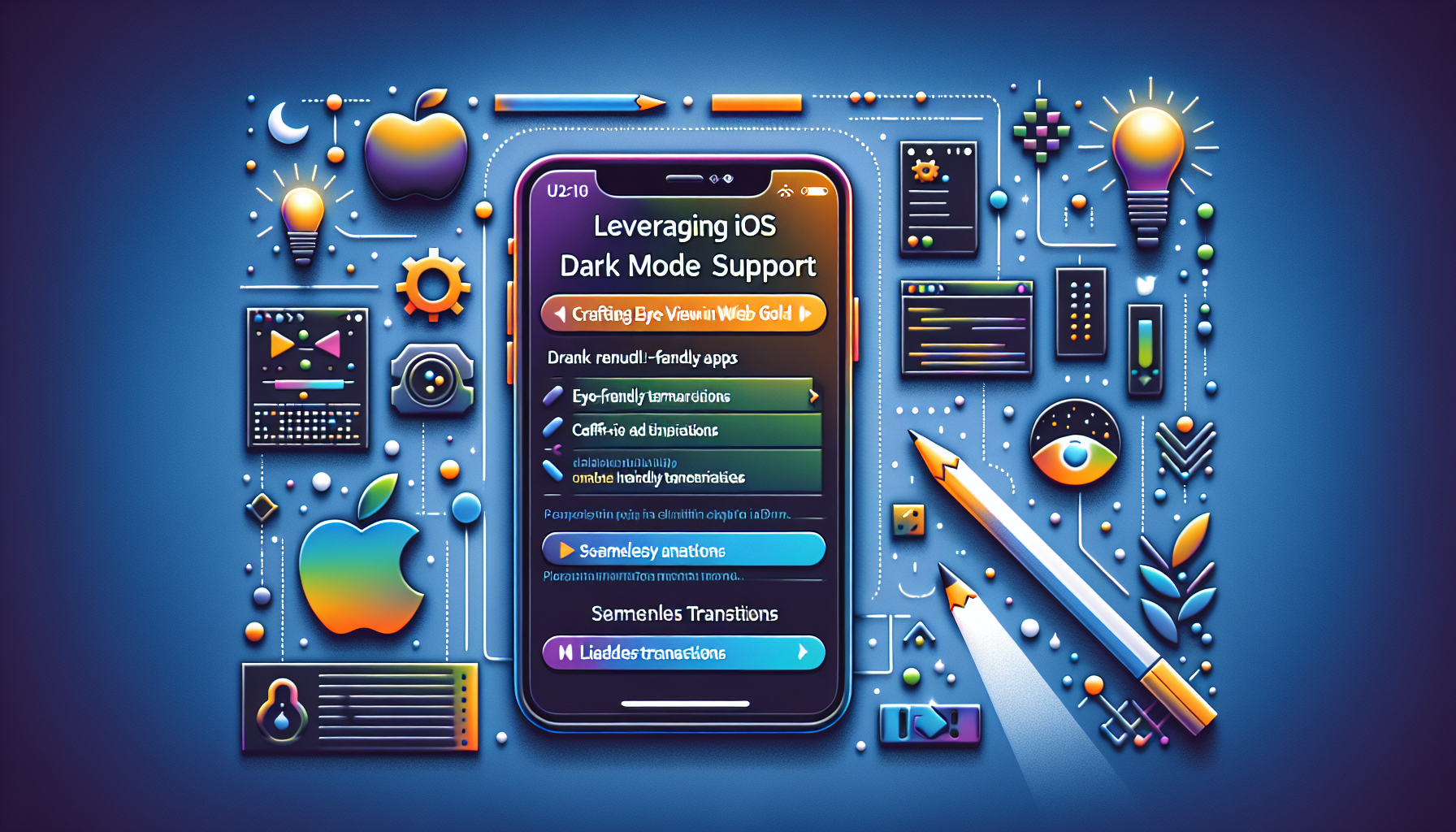 Leveraging iOS Dark Mode Support in WebViewGold: Crafting Eye-Friendly Apps with Seamless Transitions