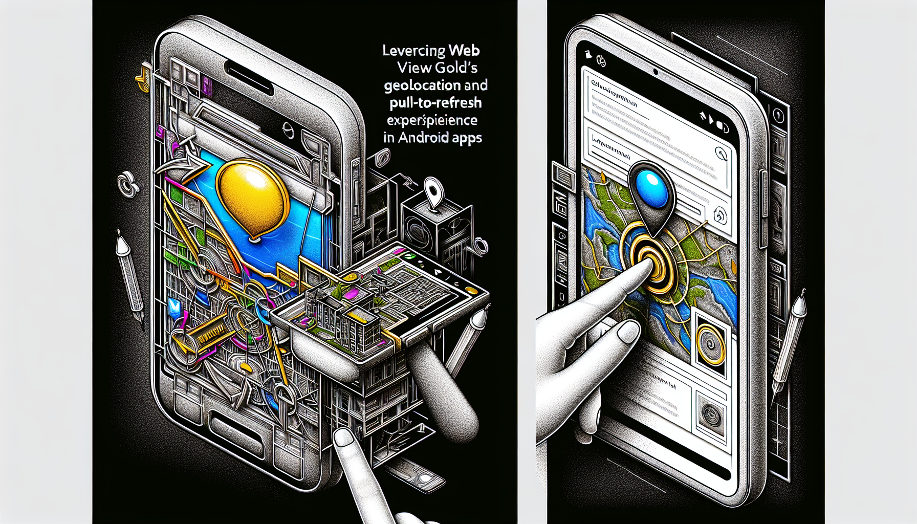 Leveraging WebViewGold’s Geolocation and Pull-to-Refresh for Enhanced User Experience in Android Apps