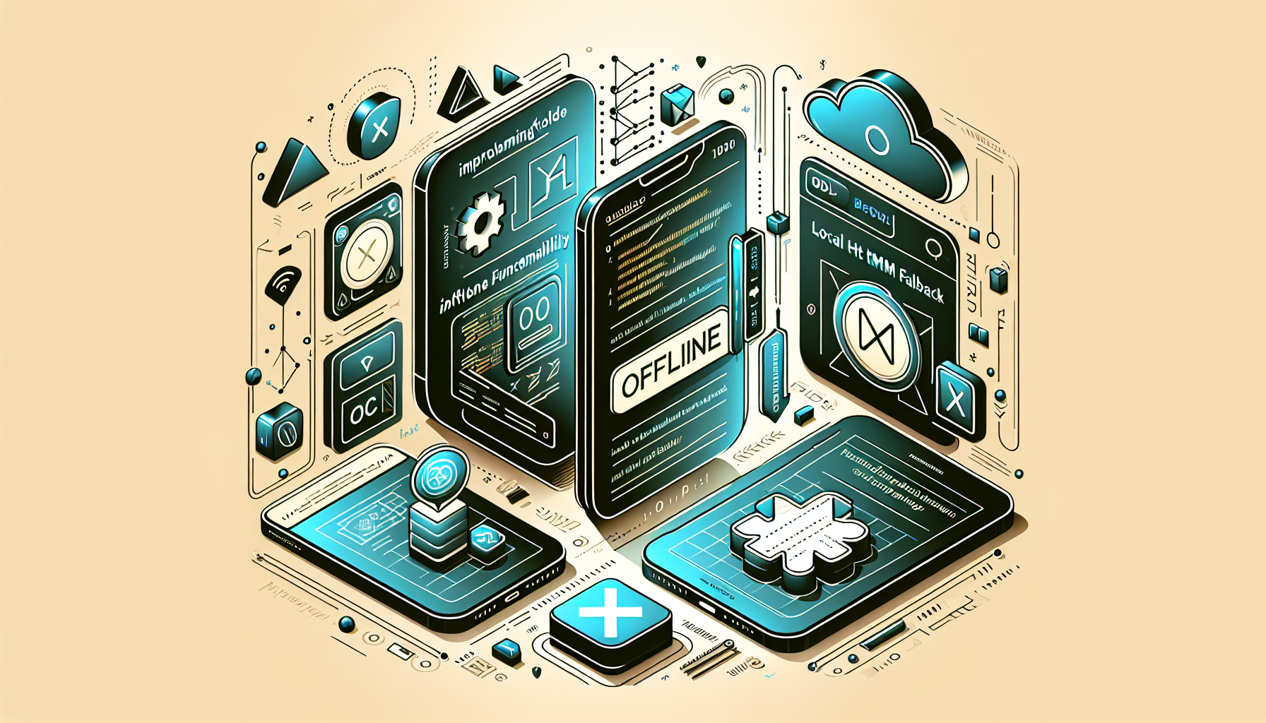 Implementing Offline Functionality with Local HTML Fallback in iOS Using WebViewGold