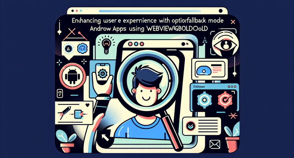 Enhancing User Experience with Optional Fallback Mode in Android WebView Apps Using WebViewGold