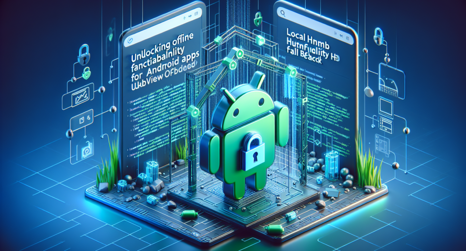 Unlocking Offline Functionality for Android Apps with WebViewGold’s Local HTML Fallback