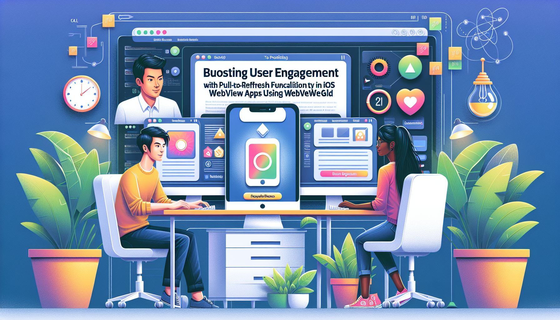 Boosting User Engagement with Pull-to-Refresh Functionality in iOS WebView Apps Using WebViewGold