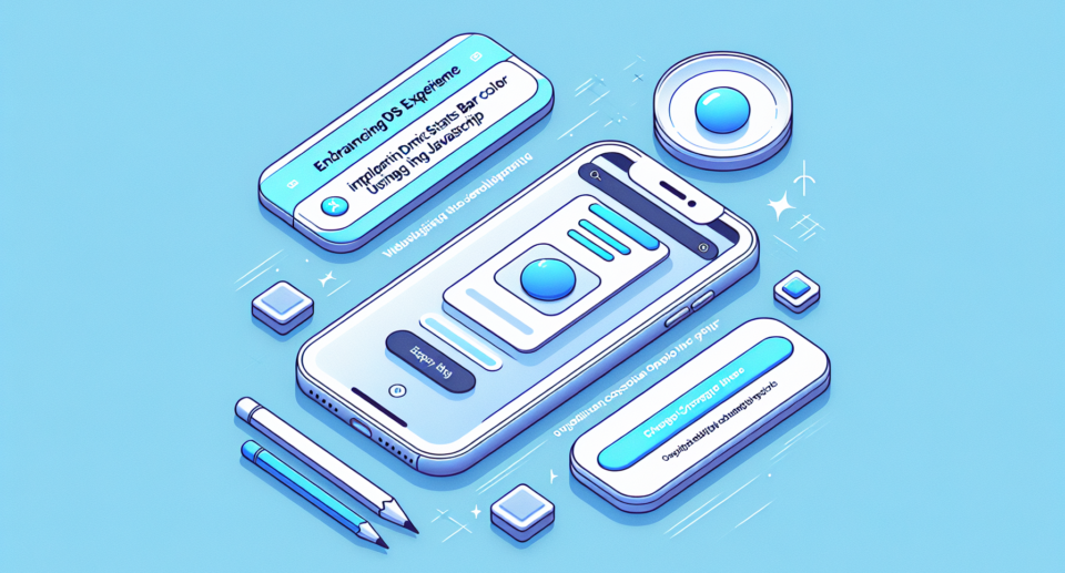 Enhancing iOS App Experience with WebViewGold: Implementing Dynamic Status Bar Color Using JavaScript