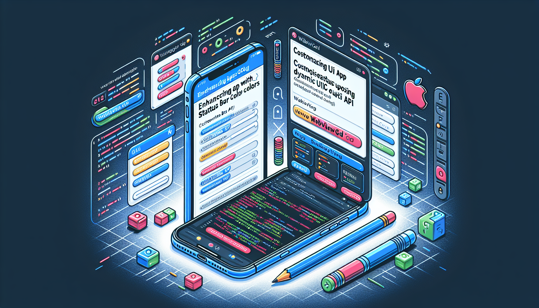 Enhancing iOS Apps with WebViewGold: Customizing Status Bar Colors using Dynamic UI API