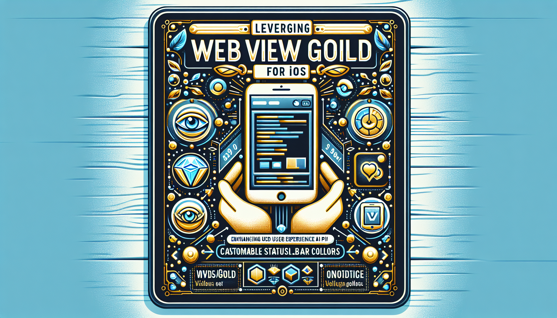 Leveraging WebViewGold for iOS: Enhancing User Experience with Dynamic UI API and Customizable Status Bar Colors