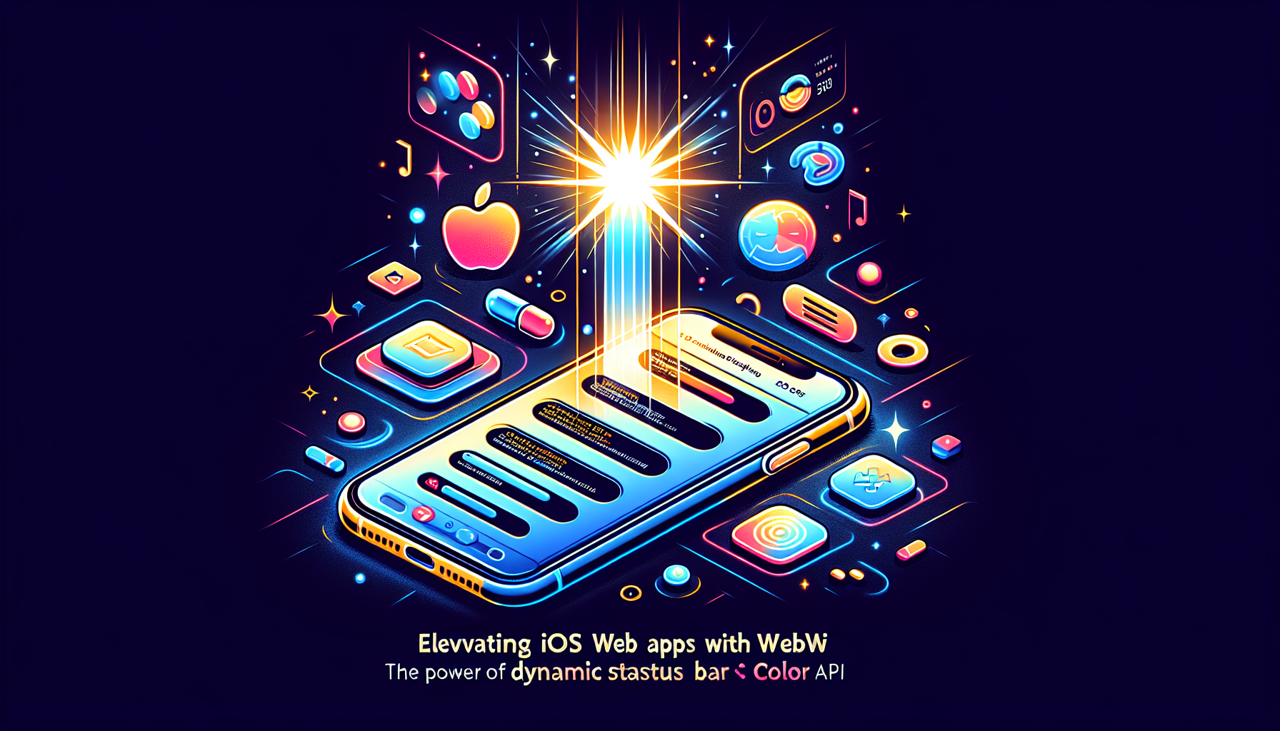 Elevating iOS Web Apps with WebViewGold: The Power of Dynamic Status Bar Color API