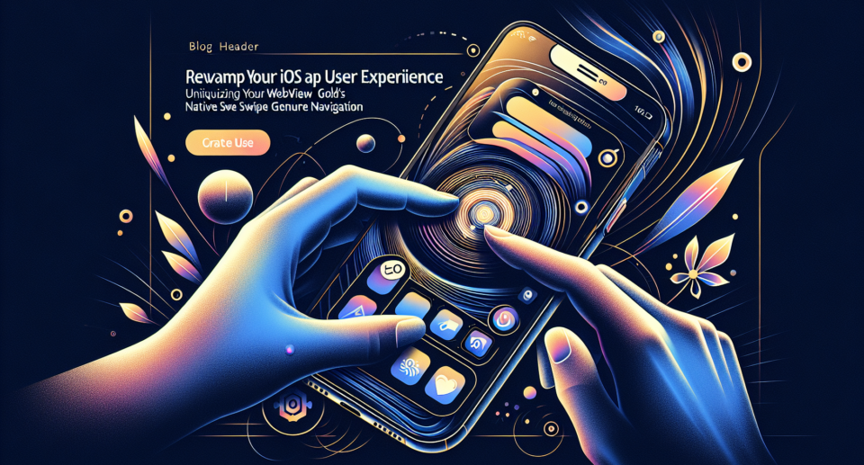 Revamp Your iOS App’s User Experience: Utilizing WebViewGold’s Native Swipe Gesture Navigation
