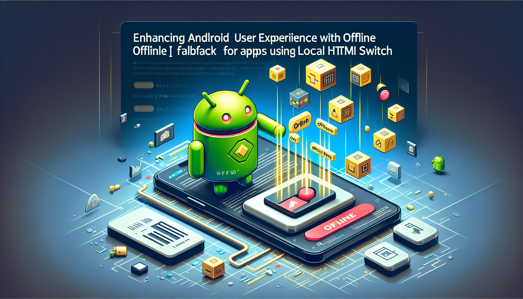 Enhancing Android User Experience with Offline Fallback for Web Apps Using WebViewGold’s Local HTML Switch