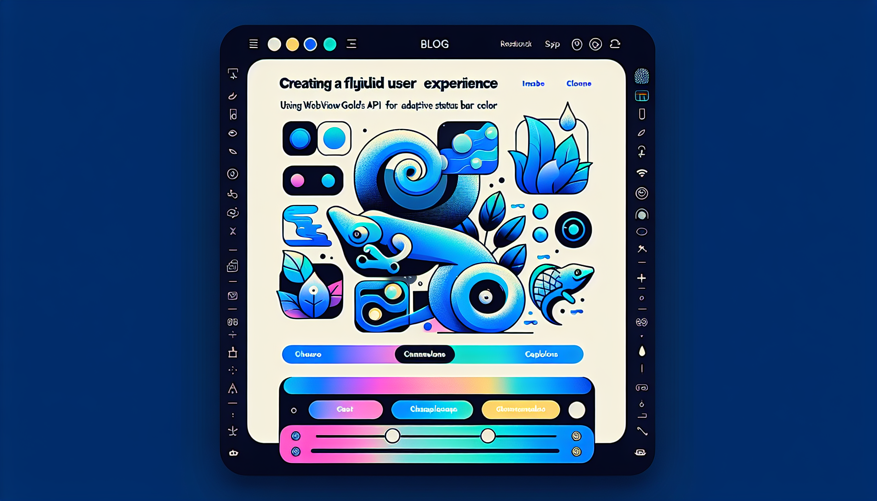 Creating a Fluid User Experience on iOS: Using WebViewGold’s Dynamic UI API for Adaptive Status Bar Color