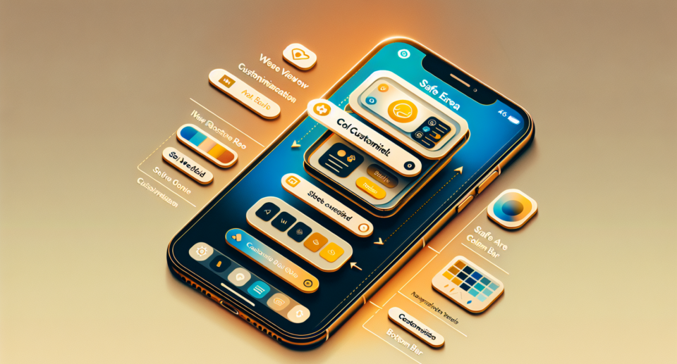 Revitalize Your iOS App Experience with Custom Safe Area and Bottom Bar Color Design Using WebViewGold