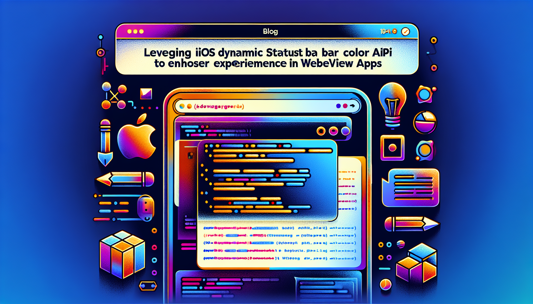 Leveraging iOS Dynamic Status Bar Color API to Enhance User Experience in WebViewGold Apps