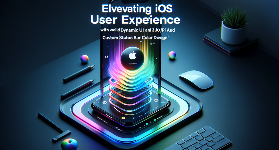 Elevating iOS User Experience with WebViewGold’s Dynamic UI API and Custom Status Bar Color Design