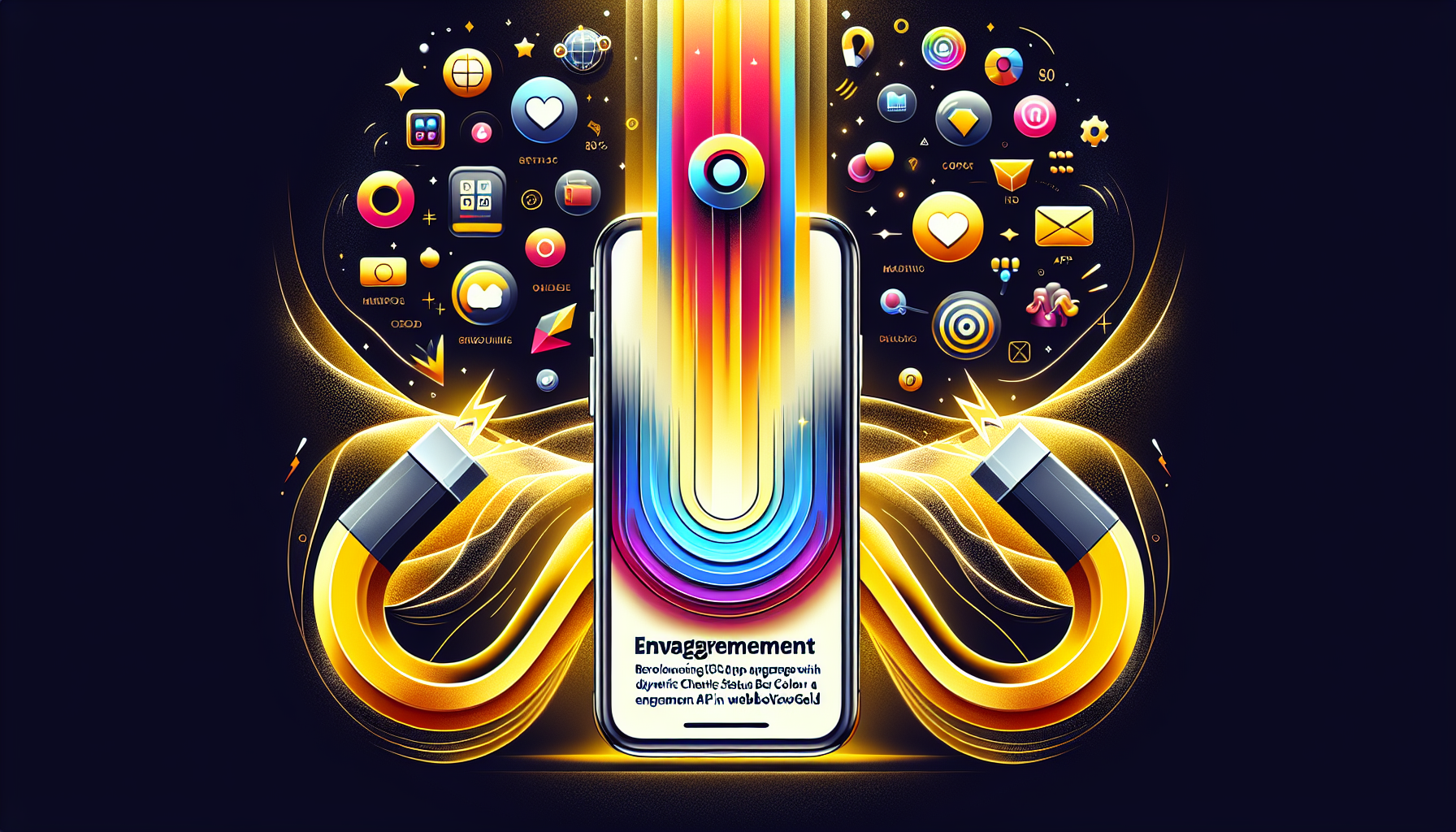 Revolutionizing iOS App Engagement with the Dynamic Status Bar Color API in WebViewGold