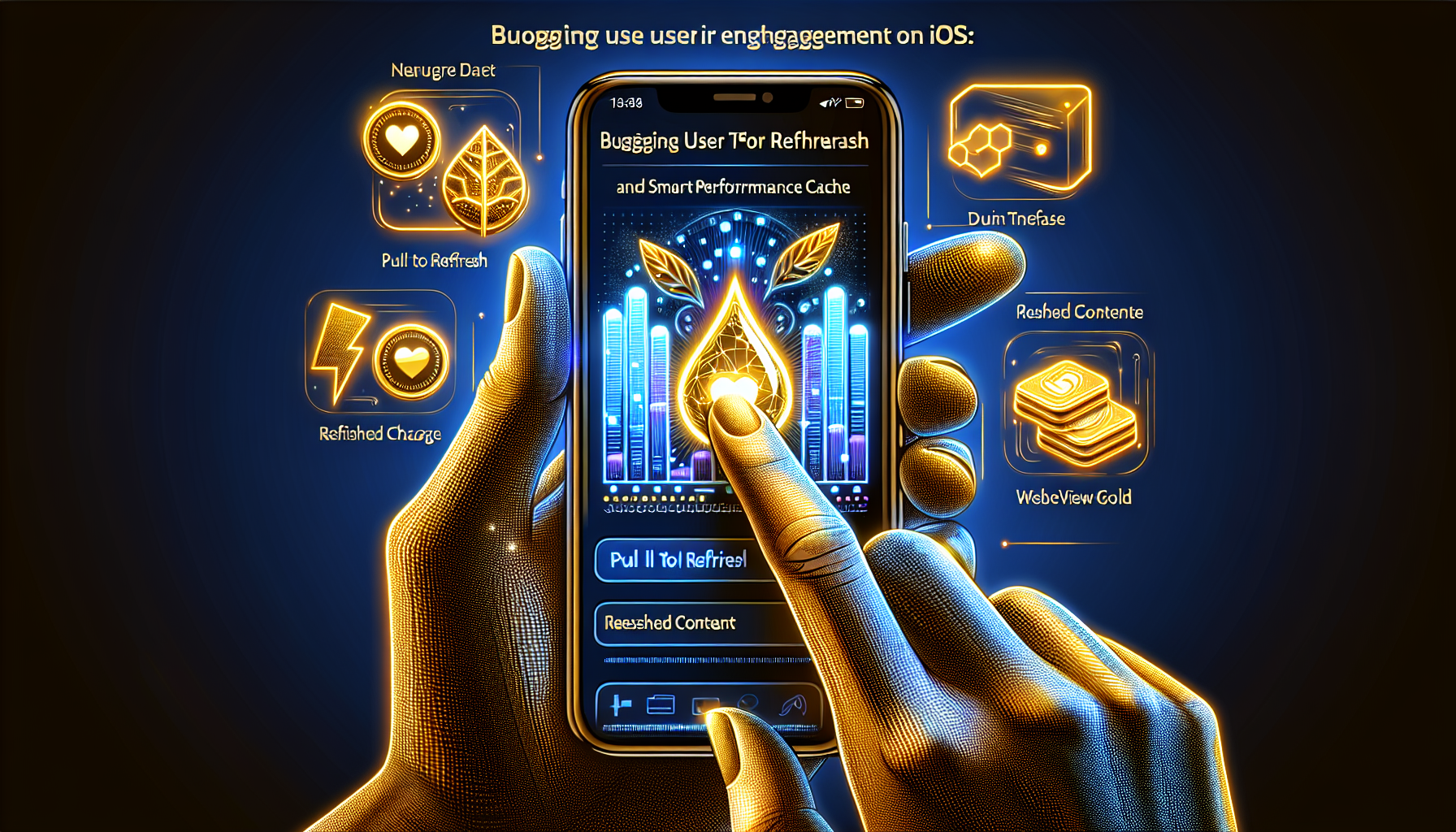 Boosting User Engagement on iOS: Leveraging Pull To Refresh and Smart Performance Cache in WebViewGold Applications