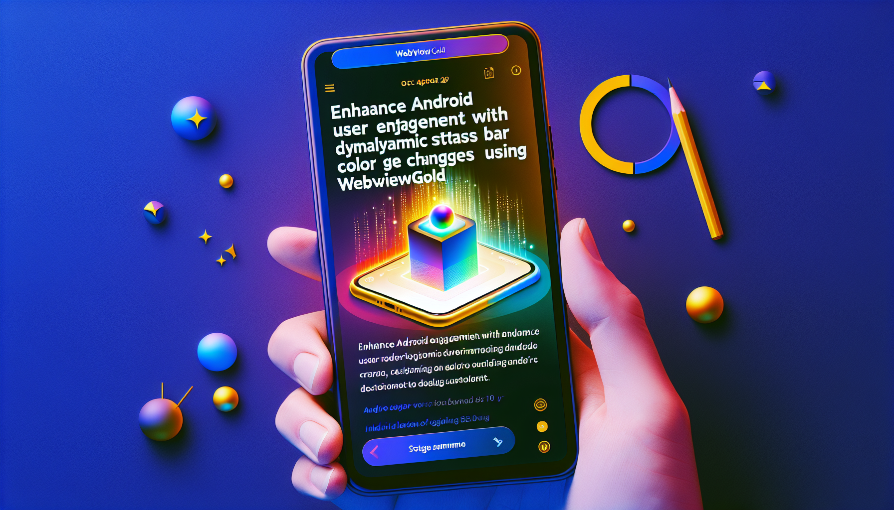 Enhance Android User Engagement with Dynamic Status Bar Color Changes Using WebViewGold